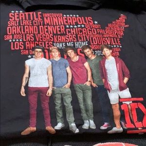1D  tour shirt